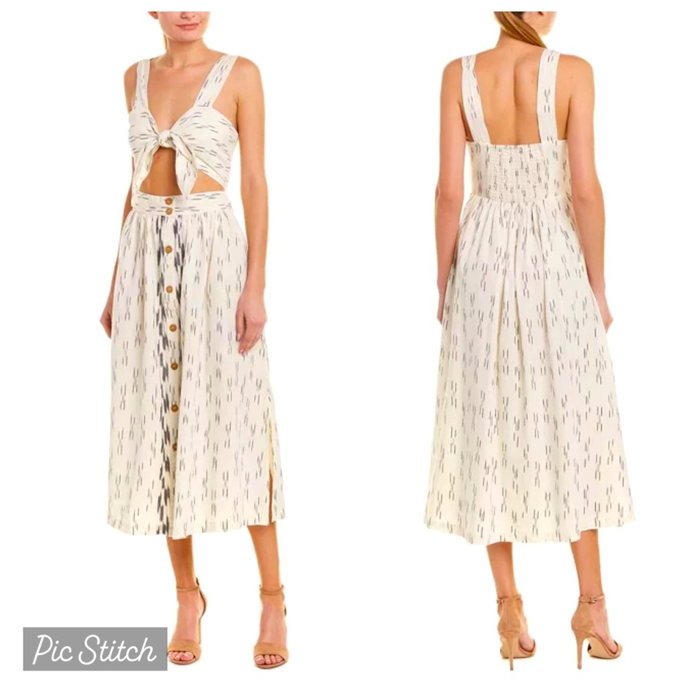Free People VINTAGE NWT Caladasi Midi Dress Sundress